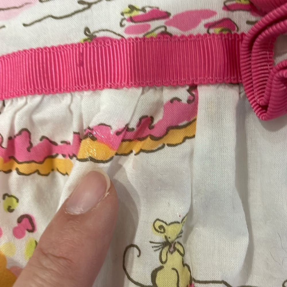 Lilly Pulitzer “Let Them Eat Cake” dress, size 3T - Picture 4 of 13